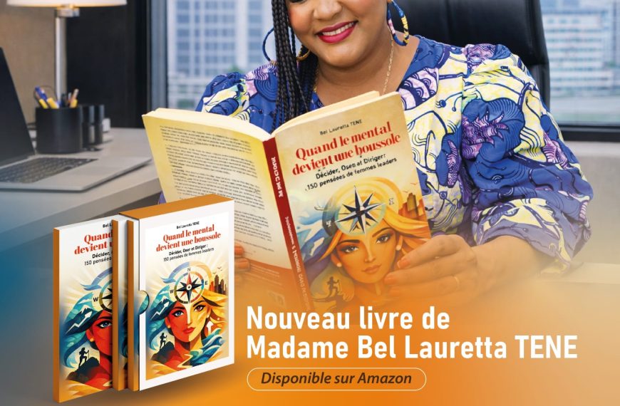 Madame Bel Lauretta TENE publie son deuxième ouvrage 📦 Il est disponible dès maintenant sur Amazon en format livre broché et ebook